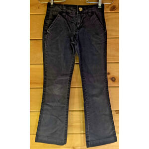 Old Navy Blue Khaki Pants Girls Size 8 Slim